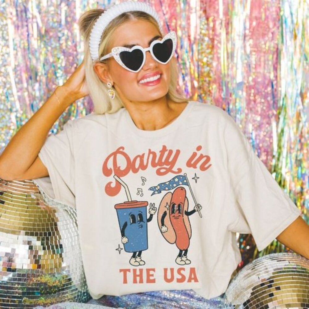 Desert Bloom Darlin Shirt, Fourth Of July Party In The Usa T Shirt